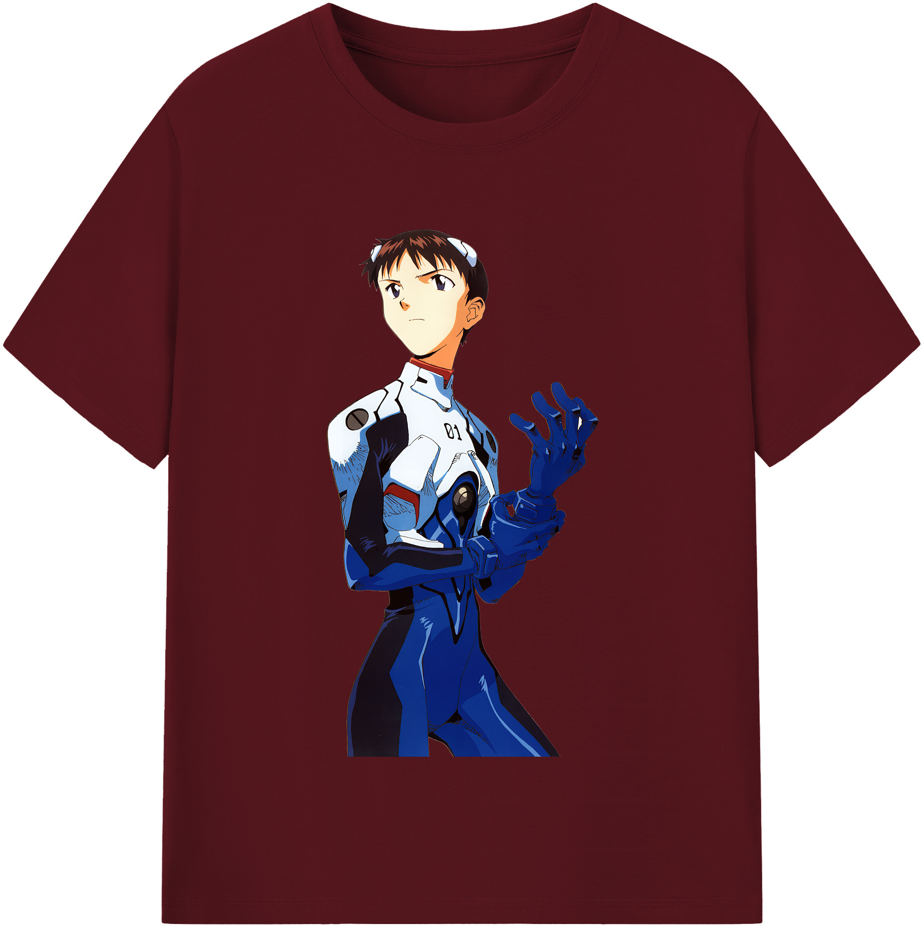 （画像用） EVA 新世紀エヴァンゲリオン 綿100％半袖Tシャツ（フロントプリント）